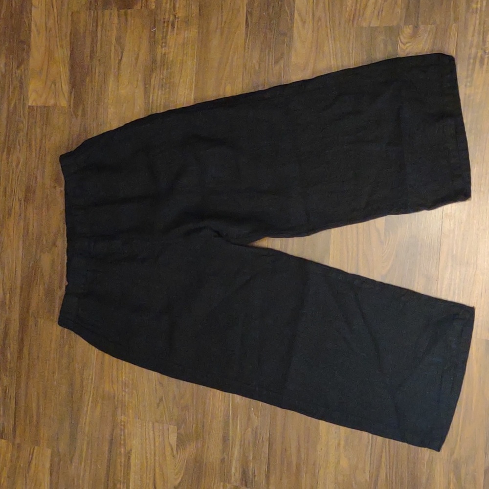 Cut Loose wide leg linen crop pants NWT